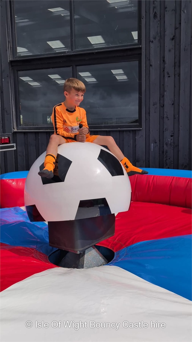 Football attachment - Bouncy Castle Hire and party hire in Isle Of ...